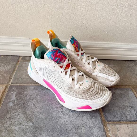Nike Air Jordan White Multicolor Imaginarium Sneakers Men’s Size 12 main image 7